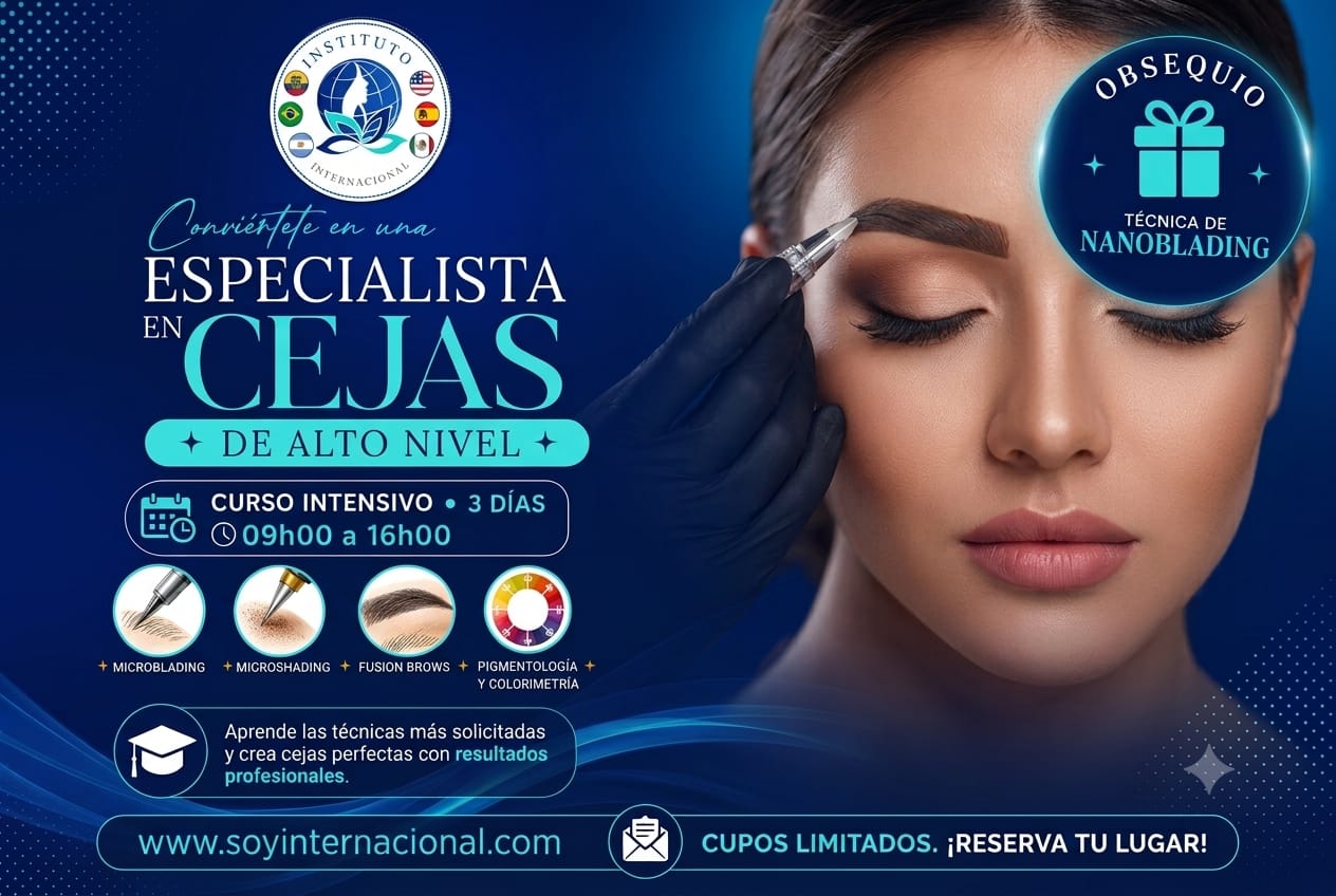 ESPECIALISTA EN CEJAS DE ALTO NIVEL